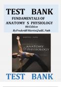 Test Bank for Fundamentals of Anatomy & Physiology&comma; 8th Edition &lpar;Martini&comma; Nath&rpar;