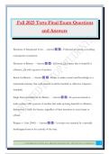 Torts Exam Bundle 2025 &vert;Questions and Answers &vert; 100&percnt; Solved 