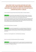 WALLSTREET PREP VALUATION QUESTIONS WITH WELL DETAILED SOLUTIONS &lpar;BEST ANSWERS&rpar; COMPREHENSIVE QUESTIONS AND VERIFIED ACCURATE SOLUTION &lpar;DETAILED & ELABORATED&rpar; RATED A&plus; 2025&sol;26