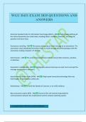 WGU D431 EXAM 2025 QUESTIONS AND ANSWERS