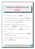 CalFire Exam 2025 Questions and Answers