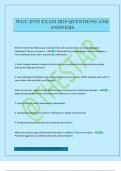 WGU D753 EXAM 2025 QUESTIONS AND ANSWERS