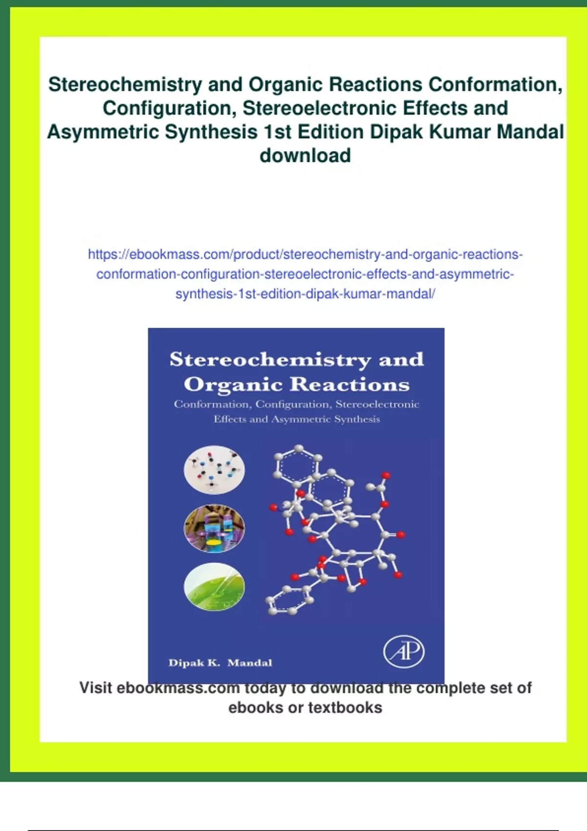 Summary Stereochemistry and Organic Reactions Conformation ...