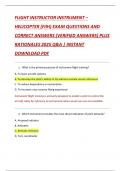 HELICOPTER &lpar;FIIH&rpar; EXAM QUESTIONS AND  CORRECT ANSWERS &lpar;VERIFIED ANSWERS&rpar; PLUS  RATIONALES 2025 Q&A &vert; INSTANT  DOWNLOAD PDF