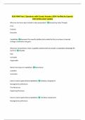 BUSI 4940 Test 1 Questions with Correct Answers 100&percnt; Verified by Experts&vert;  2025&sol;2026 Latest Update 