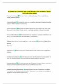 BUSI 4940 Test 2 Questions with Correct Answers 100&percnt; Verified by Experts&vert;  2025&sol;2026 Latest Update 