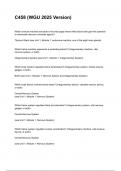 C458 &lpar;WGU 2025 Version&rpar;NEWEST 2025&sol;2026 ACTUAL EXAM COMPLETE QUESTIONS AND CORRECT DETAILED ANSWERS &lpar;VERIFIED ANSWERS&rpar; &vert;ALREADY GRADED A&plus;&vert;&vert;BRAND NEW&excl;&excl;