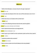 HESI A2 Version 1 &ndash; Reading Comprehension&colon; Doppler Effect Passage with Verified Exam Questions and Answers