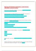 Red Cross Lifeguarding Instructor &lpar;LGI&rpar; Exam &ndash; Latest Version 2025&sol;2026 &ndash; Complete Questions and Correct Verified Answers