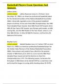 Basketball Players Exam Questions And Answers&period;docx