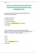 BCAI FL PRINCIPLE AND PRACTICE  EXAM PRACTICE QUESTIONS AND  ANSWERS 2025
