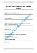Avit 402 Exam 1 Questions  and  Verified  Answers