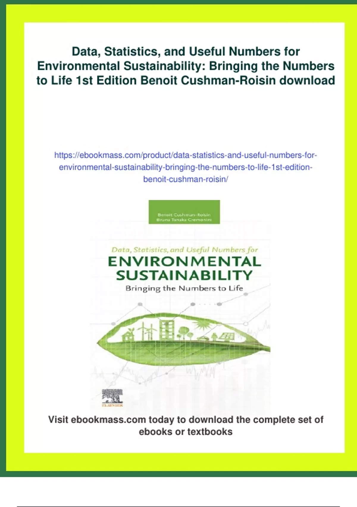 Usefu Numbers Summary Data, Statistics, and Useful Numbers for Environmental ...