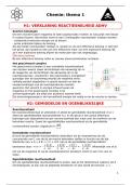 Samenvatting - Chemie 'Thema 1' GO&excl; Onderwijs