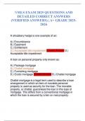 NMLS EXAM 2025 QUESTIONS AND DETAILED CORRECT ANSWERS &lpar;VERIFIED ANSWERS&rpar; &vert; A&plus; GRADE 2025- 2026