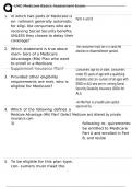 UHC Medicare Basics Assessment Exam&period;