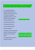 The Ultimate TCFP Hazmat Awareness &vert; Hazmat Ops Latest Study Guide Questions And Verified Answers&vert; Graded A&plus;&period;