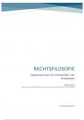Samenvatting -  Filosofie en rechtsfilosofie &lpar;1002RECFIL&rpar; - Enkel rechtsfilosofie