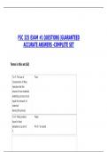  FSC 325 EXAM &num;1 QUESTIONS &vert;GUARANTEED ACCURATE ANSWERS -COMPLETE SET
