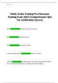 Vituity Scribe Training Pre-Classroom Training Exam 2025 &vert; Comprehensive Q&A For Certification Success
