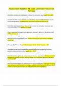 Ammunition Handlers 108 Exam Questions with Correct Answers-Guaranteed Success