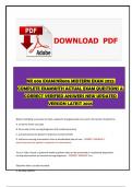 NR 606 EXAM&vert;NR606 MIDTERM EXAM 2025 COMPLETE EXAMWITH ACTUAL EXAM QUESTIONS & CORRECT VERIFIED ANSWERS NEW UPDATED VERSION LATEST 2025