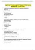 MKT 300 EXAM 3 QUESTIONS WITH 100&percnt; VERIFIED ANSWERS&excl;&excl;