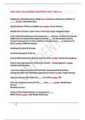 DSE CDCA OSCE TEST QUESTIONS AND ANSWERS 2025 A&plus;