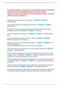 FLORIDA TERMITE EXAM  &lbrack;ACTUAL EXAM&rsqb; LATEST VERSION  &lbrack;QUESTIONS AND ANSWERS&rsqb; WITH STUDY GUIDE  DETAILED AND VERIFIED FOR GUARANTEED PASS- LATEST  UPDATE 2025 GRADED A