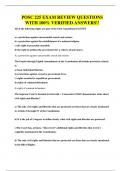 POSC 225 EXAM REVIEW QUESTIONS WITH 100&percnt; VERIFIED ANSWERS&excl;