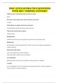 POSC 225 EXAM PRACTICE QUESTIONS WITH 100&percnt; VERIFIED ANSWERS&excl;&excl;