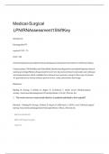 Medical-Surgical LPN&sol;RN Assessment 1ShiftKey&vert; 25 Questions and Detailed Correct Answers&vert; Latest update