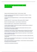 DCJS EXAM QUESTIONS AND ANSWERS