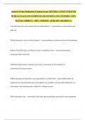 Assisted Living Medication Training Exam&vert; 2025-2026 LATEST UPDATED&vert; 50 REAL EXAM AND COMPLETE QUESTIONS AND ANSWERS &vert; 100&percnt; RATED CORRECT &vert; 100&percnt; VERFIED &vert; ALREADY GRADED A&plus;
