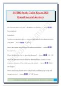 HFRG Bundled Exams 2025 &vert;Actual Questions with Correct Answers &vert;100&percnt; Satisfaction Guaranteed
