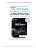 Test Bank For Dental Radiography Principles And Techniques&comma;&lpar; 6th Edition 2025&comma; By Joen Iannucci &comma;Laura Howerton&vert;&vert;ALL CHAPTERS INCLUDED&vert;&vert;CORRECT ANSWERS WITH RATIONALES