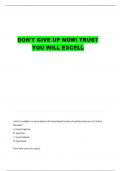 NUR 280 QUIZ QUESTIONS WITH COMPLETE ANSWERS