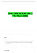 NUR 280 COMP STUDY QUESTIONS WITH COMPLETE ANSWERS