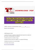 STUDY BUNDLE&lbrack;2025&rsqb; NR 606 EXAM&vert;NR606 MIDTERM&vert;FINAL TEST>> EXAM 2025 COMPLETE EXAMWITH ACTUAL EXAM QUESTIONS & CORRECT VERIFIED ANSWERS NEW UPDATED VERSION LATEST 2025