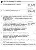 TCCC Pre Test with Actual Answers&period;
