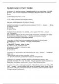 FCCJA EXAM 1 STUDY GUIDE