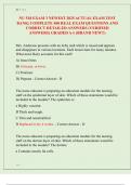 NU 518 EXAM 3 NEWEST 2025 ACTUAL EXAM TEST  BANK&vert; COMPLETE 400 REAL EXAM QUESTIONS AND  CORRECT DETAILED ANSWERS &lpar;VERIFIED  ANSWERS&rpar; GRADED A&plus;&vert; &lpar;BRAND NEW&excl;&excl;&rpar;