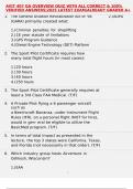 AVIT 407 GA OVERVIEW QUIZ WITH ALL CORRECT & 100&percnt; VERIFIED ANSWERS&vert;2025 LATEST EXAM&vert;ALREADY GRADED A&plus;
