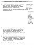 Role and scope exam 3 solved correctly to score a &plus;