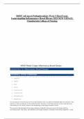 NR507 Advanced Pathophysiology Week 5 Final Exam&colon; Understanding Inflammatory Bowel Disease 2025 NEW UPDATE Chamberlain College of Nursing