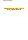 NUR 265 EXAM 3 STUDY GUIDE GRADED A&plus; 100&percnt; GUARANTEED SUCCESS&period;