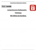 Test Bank For Comprehensive Radiographic Pathology 8th Edition By Eisenberg &lpar;1&rpar;&period;