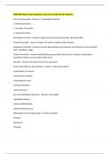 IMED1004 Week 6 Exam Questions and Answers Fully Solved Graded A&plus;