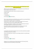 BUNDLE-&colon;&colon;Fisdap Medical  Exams with Correct Answers 100&percnt; Solved 