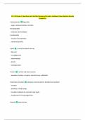 FSC 325 Exam 1 Questions and Verified Answers&sol;Accurate Solutions&vert; New Update Already  Graded A&plus; 